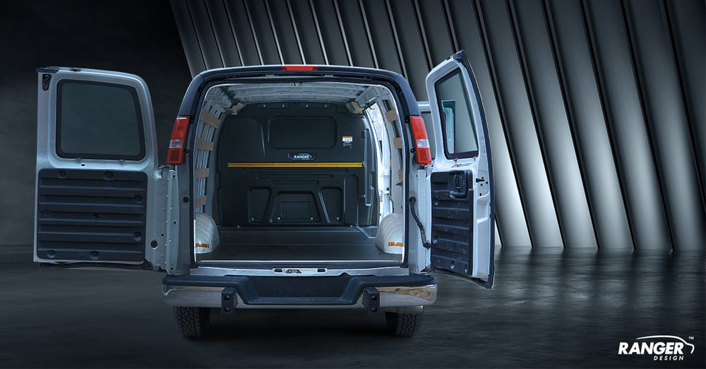GM Savana/Express Contoured Van Partition, 1-Piece Composite – 3310-GS