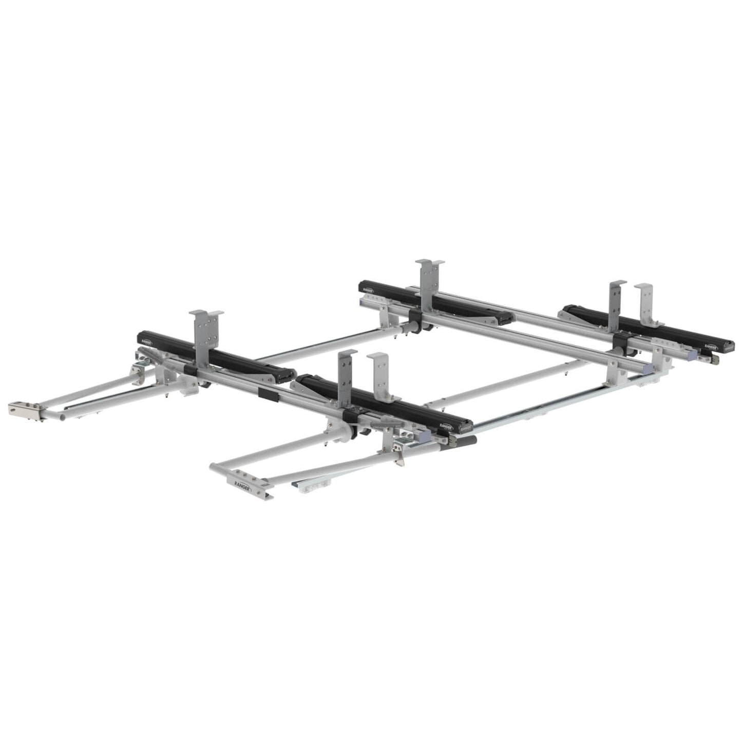 Max Rack Low Roof Drop Down Ladder Rack, Double Side, 3 Bar, Mercedes Metris – 1850-MM3