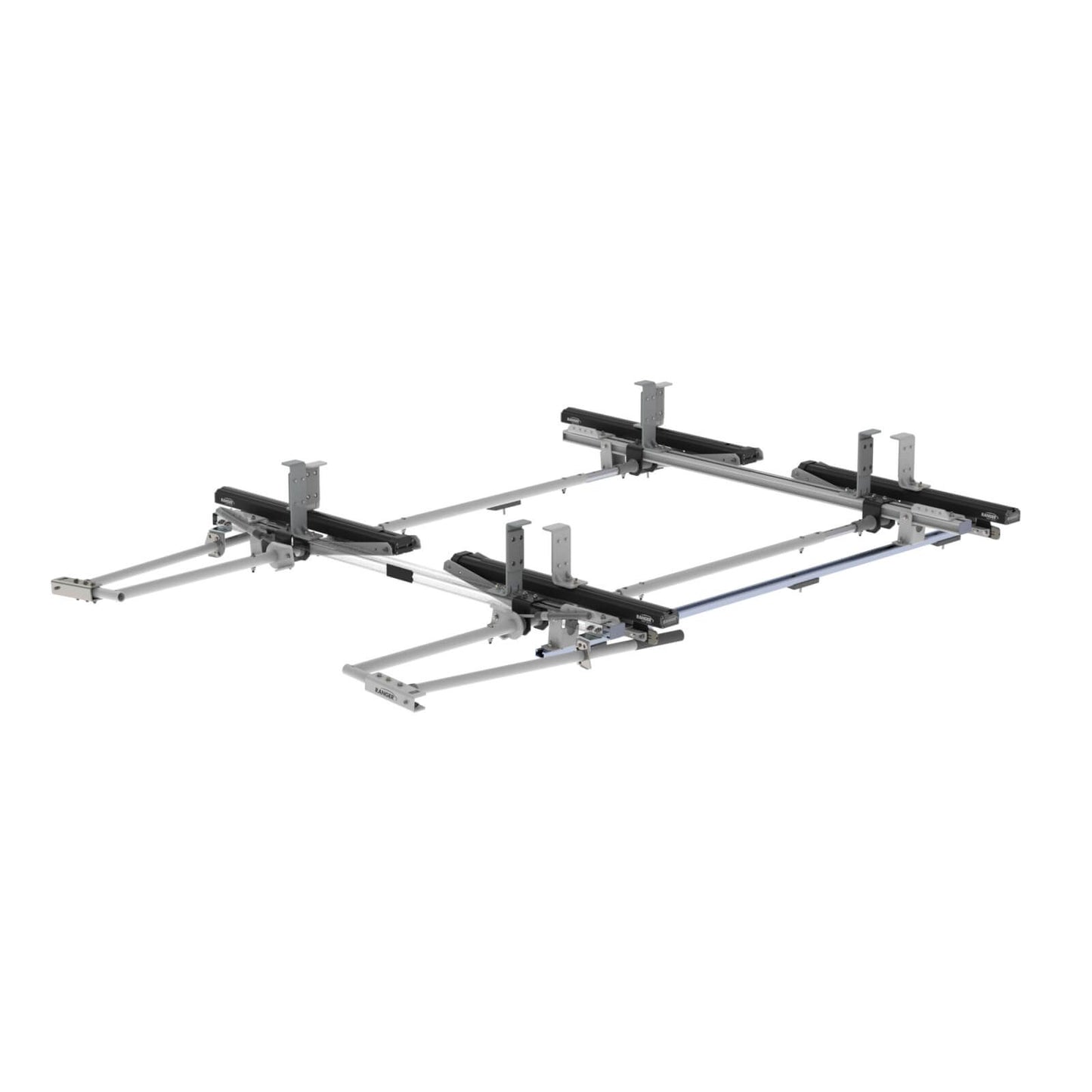 Max Rack Low Roof Drop Down Ladder Rack, Double Side, Ford Transit LR RWB – 1850-FTR
