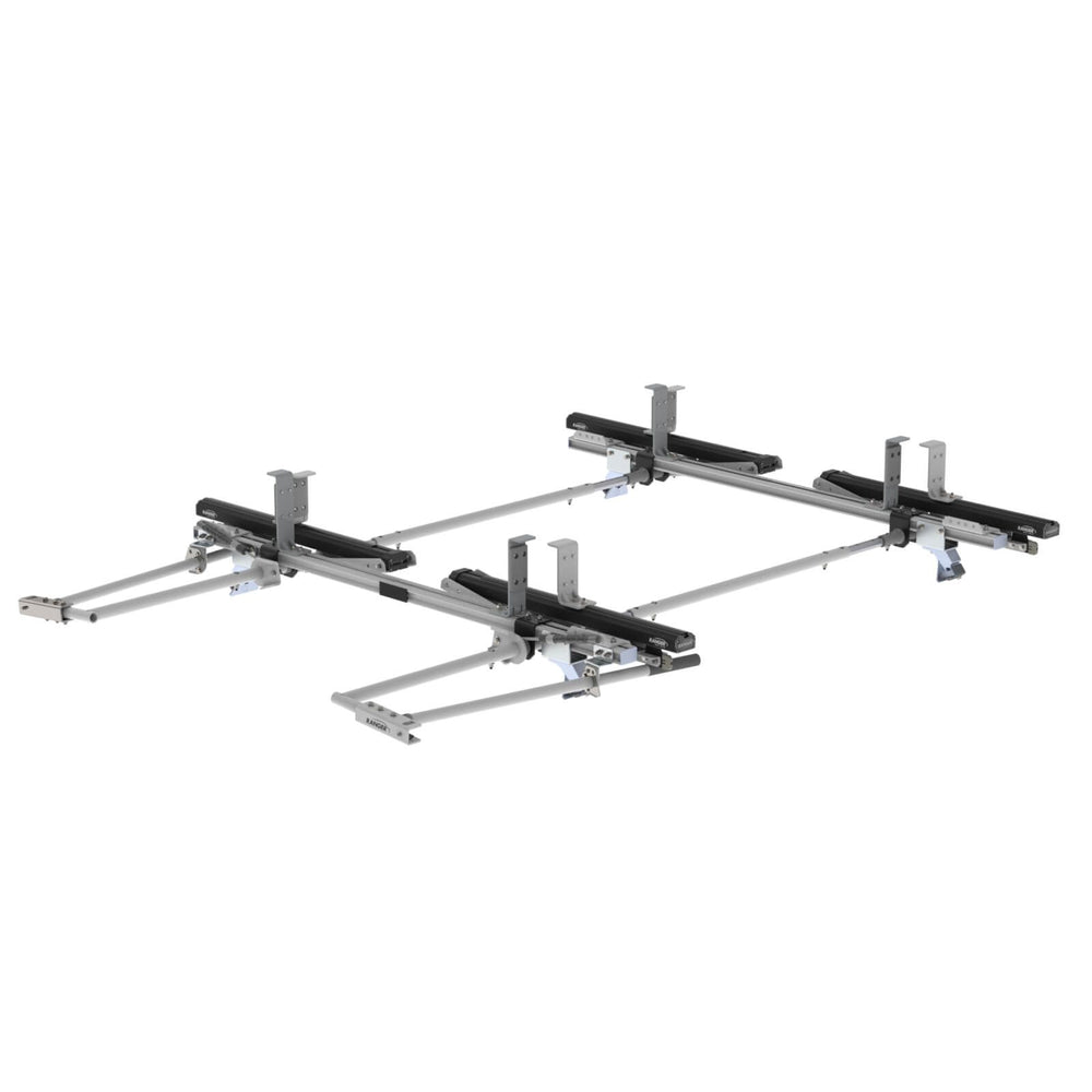 Max Rack Low Roof Drop Down Ladder Rack, Double Side, GM Savana/Express – 1850-GS