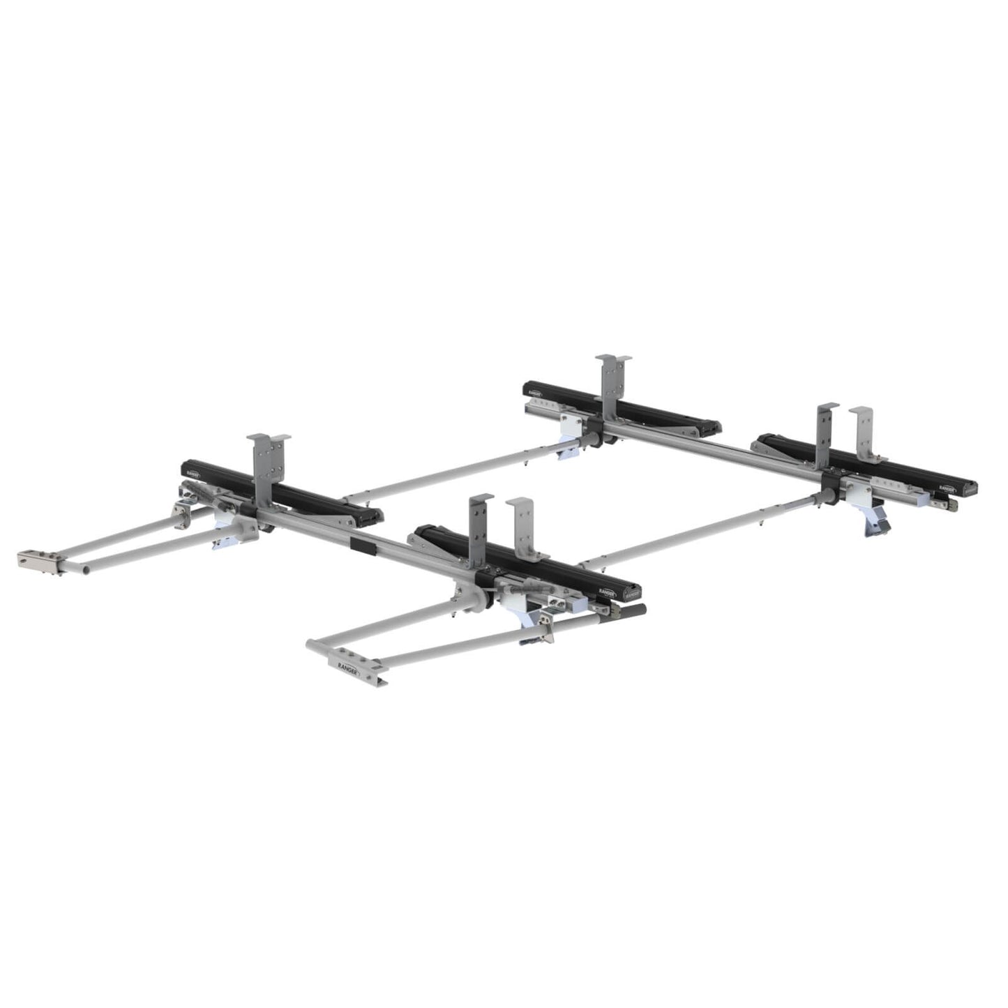 Max Rack Low Roof Drop Down Ladder Rack, Double Side, GM Savana/Express – 1850-GS