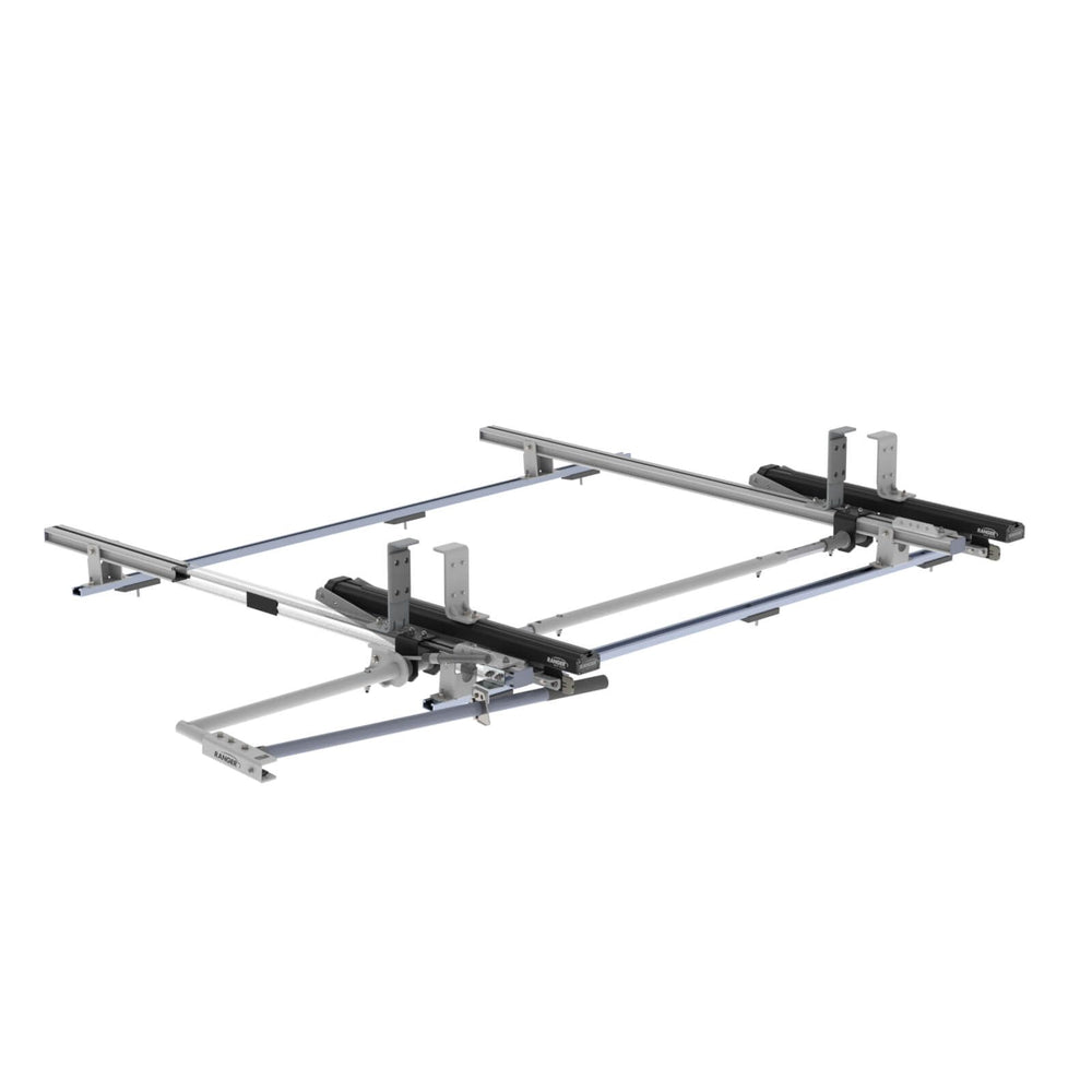 Max Rack Low Roof Drop Down Ladder Rack, Single Side, Ford Transit LR RWB – 1840-FTR