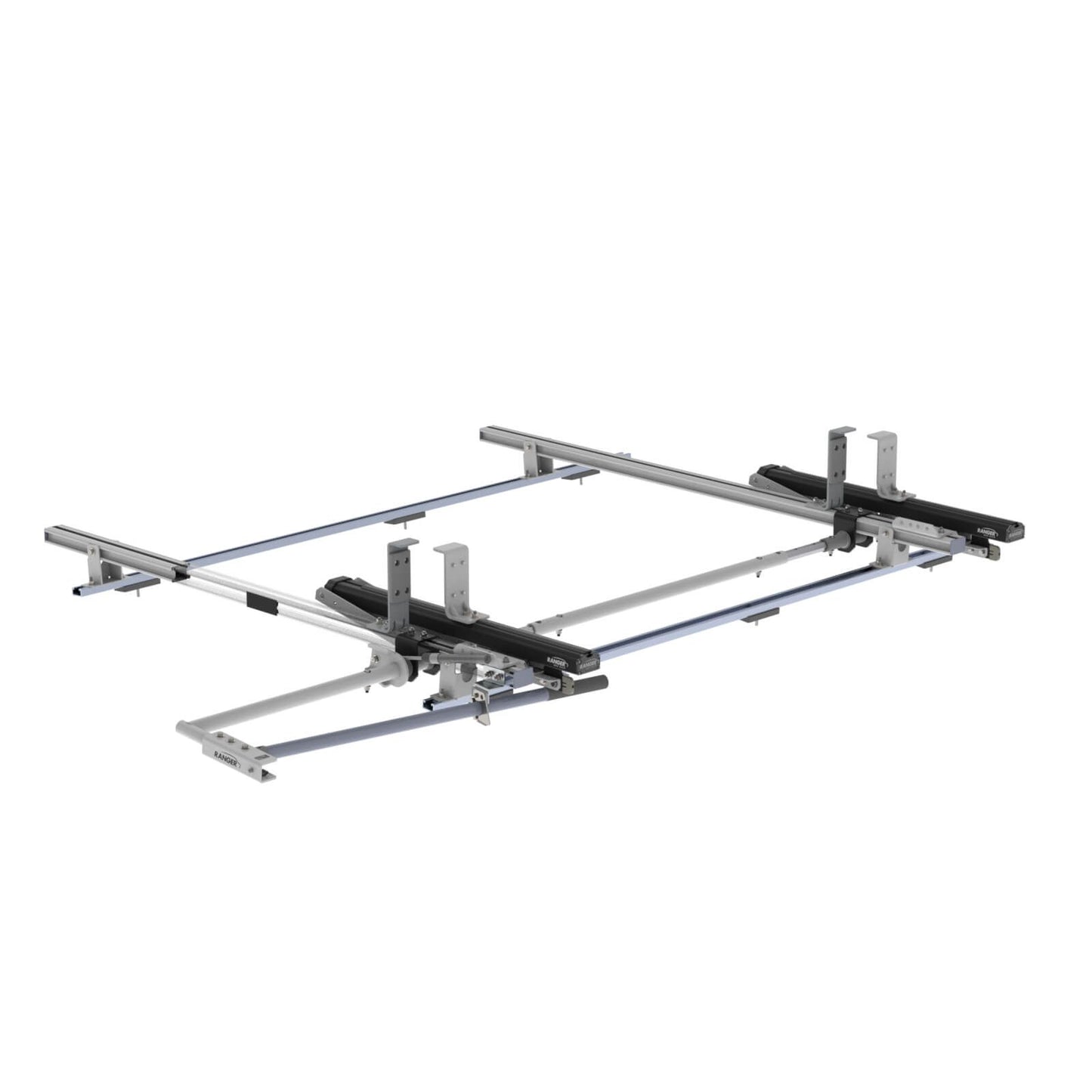 Max Rack Low Roof Drop Down Ladder Rack, Single Side, Ford Transit LR RWB – 1840-FTR