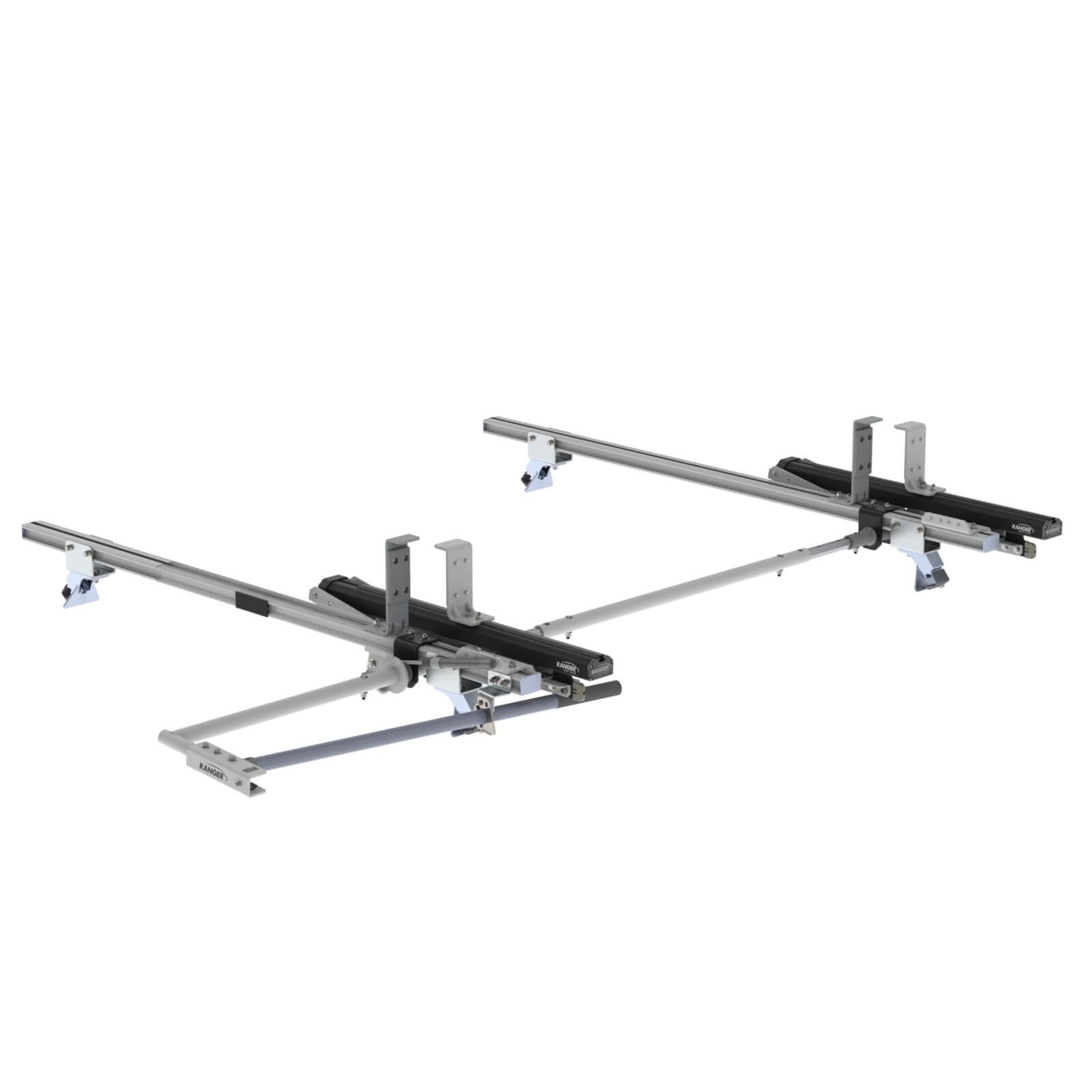 Max Rack Low Roof Drop Down Ladder Rack, Single Side, Mercedes Metris – 1840-MM