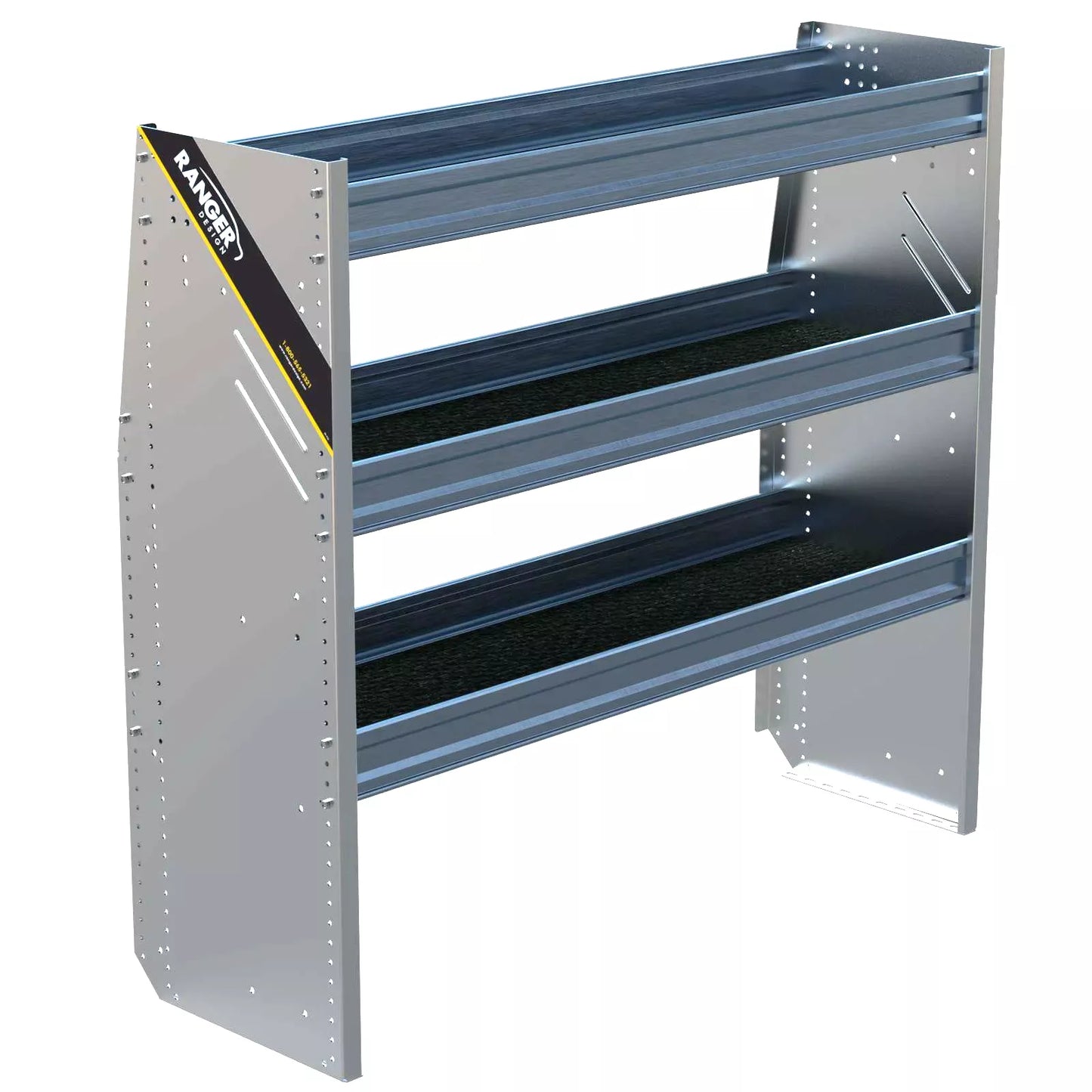 Aluminum Van Shelving Package, Chevrolet Express, 135” WB – GSR-27
