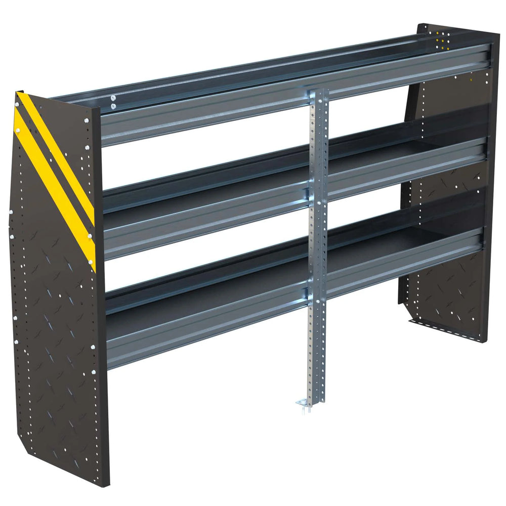N4 Series Cargo Van Shelving, 72″ Wide, 3 Trays – N4-RS72-3