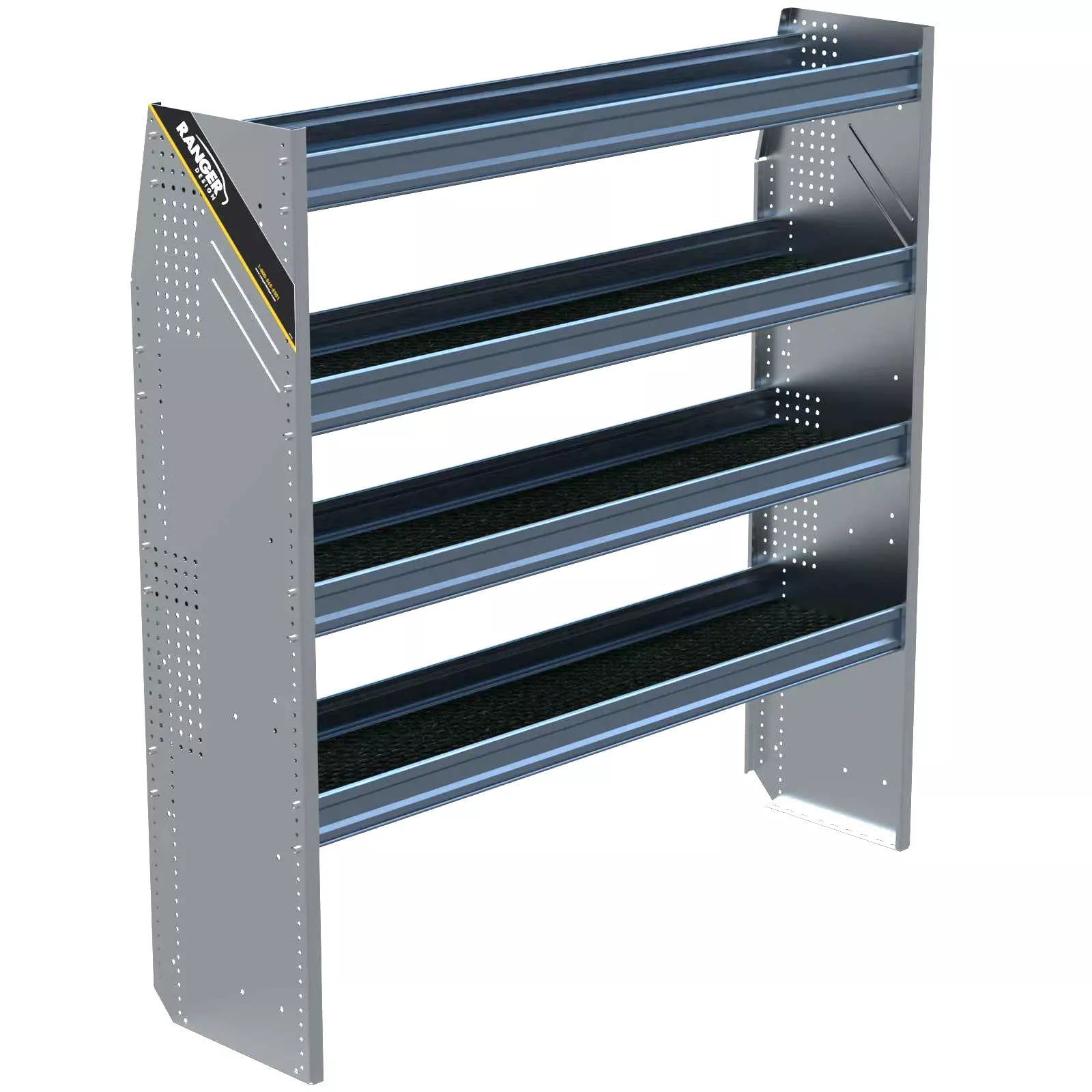 Aluminum Van Shelving Package, Ford Transit Med Roof, 148” WB – FTM-27