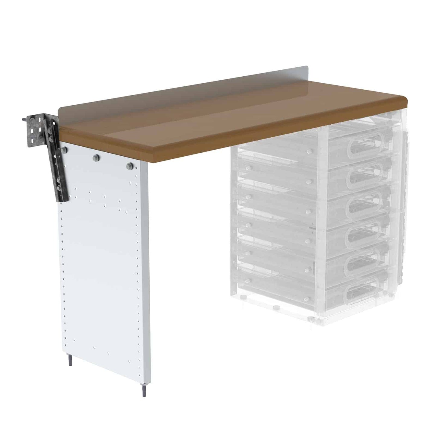 Workbench For Vans w/ Hardwood Top 18x48x32 – S2-WA48-0